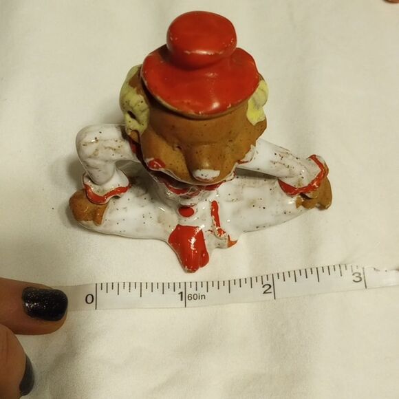 Vintage Set of Six Napcoware Clay Clown Figurines - Picture 6 of 16